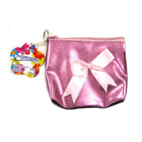 Metallic Key Ring Coin Purse
