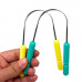 Sayah 2 Pack Turquoise Stainless Steel Tongue Scraper Sayah 2 Pack Turquoise Stainless Steel Tongue Scraper