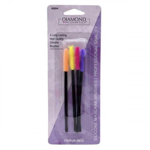 4 Count Silicone Mascara Brushes 4 Count Silicone Mascara Brushes