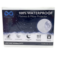 Everlasting Comfort Twin XL Mattress Protector with 2 Pillow Protectors