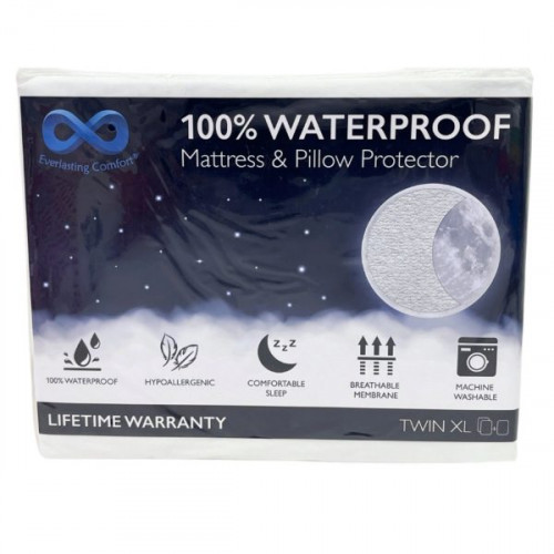 Everlasting Comfort Twin XL Mattress Protector with 2 Pillow Protectors Everlasting Comfort Twin XL Mattress Protector with 2 Pillow Protectors