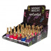 NY. NY. Beauty Bright Shades Nail Polish in Countertop Display