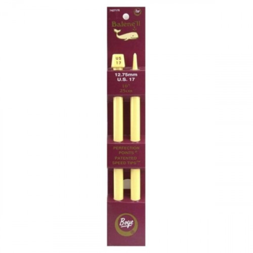 Balene Jumbo Size 17 12.75mm Knitting Needles Balene Jumbo Size 17 12.75mm Knitting Needles
