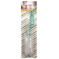 2-in-1 Baby Bottle Brush with Swivel Bottle Brush and Nipple Cleaner in Assorted Colors