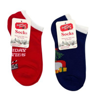 Mistletoe Marathon Christmas Ankle Socks in Assorted Designs