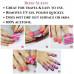 200 Pack Rose Scented Nail Polish Remover Pads 200 Pack Rose Scented Nail Polish Remover Pads