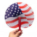 4 Pack USA Patriotic Hand Fans 4 Pack USA Patriotic Hand Fans