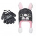 Flipeez Puppy Beanie with Moving Ears and Bonus Gloves Flipeez Puppy Beanie with Moving Ears and Bonus Gloves