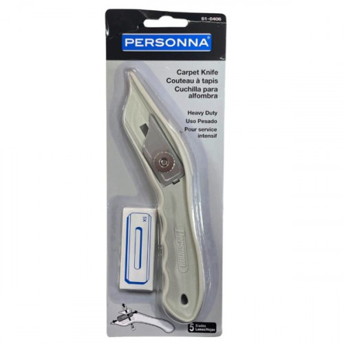 Personna Heavy Duty Carpet Knife with 5 Blades Personna Heavy Duty Carpet Knife with 5 Blades