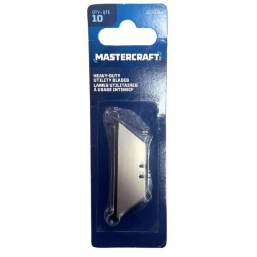 Mastercraft Heavy Duty 10 Pack Utility Blades Mastercraft Heavy Duty 10 Pack Utility Blades