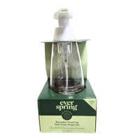 Ever Spring 20 Oz Glass Foaming Dish Soap Dispenser