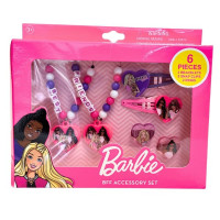 Barbie 6 Piece BFF Accessory Set with Bracelets Charms and Snap Clips