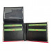 Faux Leather Bifold Wallet in Rasta Lion Design Faux Leather Bifold Wallet in Rasta Lion Design