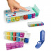 North American Wellness Color Coded Weekly Pill Sorter & Organizer with Pill Splitter North American Wellness Color Coded Weekly Pill Sorter & Organizer with Pill Splitter