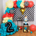 Sheryl Decor Race Car Balloon Garland Kit Sheryl Decor Race Car Balloon Garland Kit