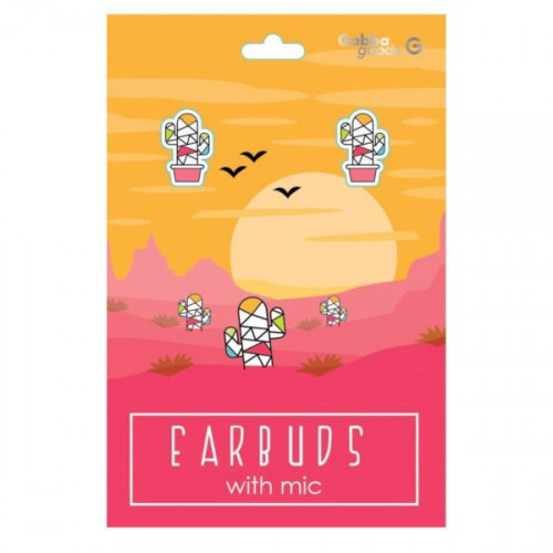 Cactus Earbuds with Mic Cactus Earbuds with Mic