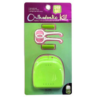 SayAh 5 Piece Neon Green Orthodontics Kit