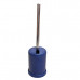 Baththeory Toilet Bowl Brush With Self Closing Lid in Blue Baththeory Toilet Bowl Brush With Self Closing Lid in Blue