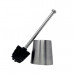 London Fog Stainless Steel Scope Toilet Brush and Holder