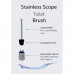 London Fog Stainless Steel Scope Toilet Brush and Holder
