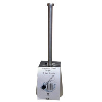 London Fog Stainless Steel Scope Toilet Brush and Holder