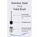 London Fog Stainless Steel Time Toilet Brush and Holder