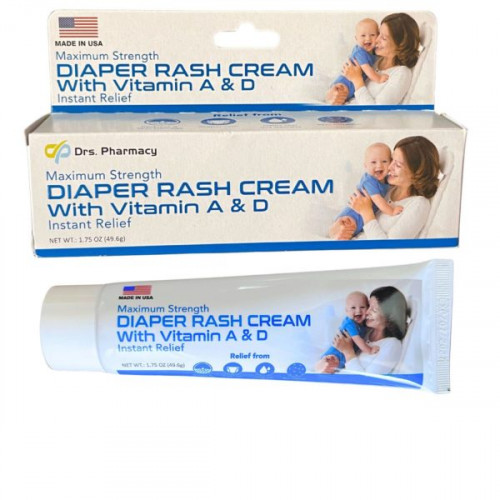 Drs. Pharmacy 1.75oz Maximum Strength Diaper Rash Cream With Vitamin A & D Drs. Pharmacy 1.75oz Maximum Strength Diaper Rash Cream With Vitamin A & D