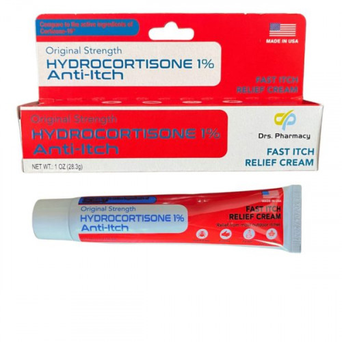 Drs. Pharmacy 1oz Original Strength Hydrocortisone 1% Anti-Itch Drs. Pharmacy 1oz Original Strength Hydrocortisone 1% Anti-Itch