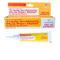 Drs. Pharmacy 0.5oz Maximum Strength Triple Antibiotic Plus Pain Relief