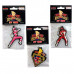 Power Rangers Rubber Keychains in Assorted Designs Power Rangers Rubber Keychains in Assorted Designs