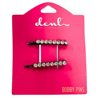 DCNL 2 Count Rhinestone Bobby Pins
