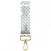 Tartan & Twine Clear Polka Dot Wristlet Strap Tartan & Twine Clear Polka Dot Wristlet Strap