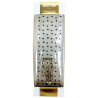Tartan & Twine Clear Polka Dot Wristlet Strap