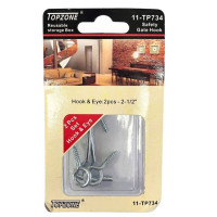 Topzone 4 Piece Set Hook and Eye Set