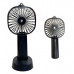 Acellories Portable Rechargeable Handheld Misting Fan in Black Acellories Portable Rechargeable Handheld Misting Fan in Black