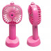 Acellories Portable Rechargeable Handheld Misting Fan in Pink Acellories Portable Rechargeable Handheld Misting Fan in Pink