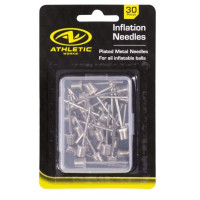 Athletic 30 Pack Inflation Pump Needles with Plastic Case