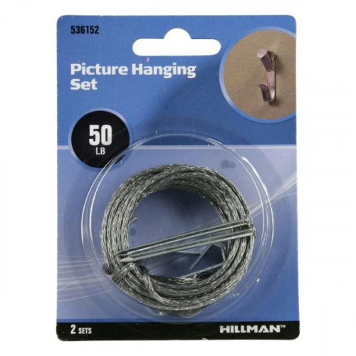 Hillman 50lb Picture Hanging Set Hillman 50lb Picture Hanging Set