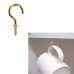 Hillman 40 Piece 7/8'' Brass Metal Cup Hooks Hillman 40 Piece 7/8'' Brass Metal Cup Hooks