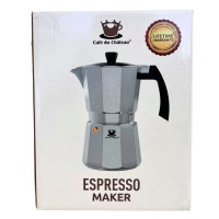 Cafe Du Chateau Moka Pot 6 Cup Espresso Maker