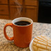 11oz Orange C-Handle Ceramic Mug with White Interior 11oz Orange C-Handle Ceramic Mug with White Interior