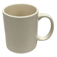 11oz Almond C-Handle Ceramic Mug