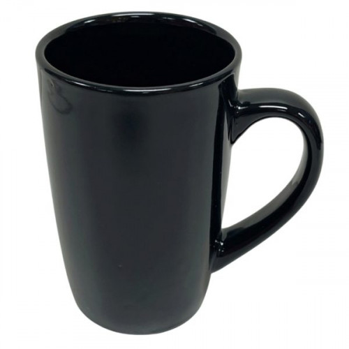 10oz Black Elegant Ceramic Mug 10oz Black Elegant Ceramic Mug