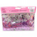 4 Piece Glitter Makeup Brush Set in Reuseable Pouch 4 Piece Glitter Makeup Brush Set in Reuseable Pouch
