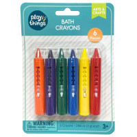 6 Pack Bathtub Crayons