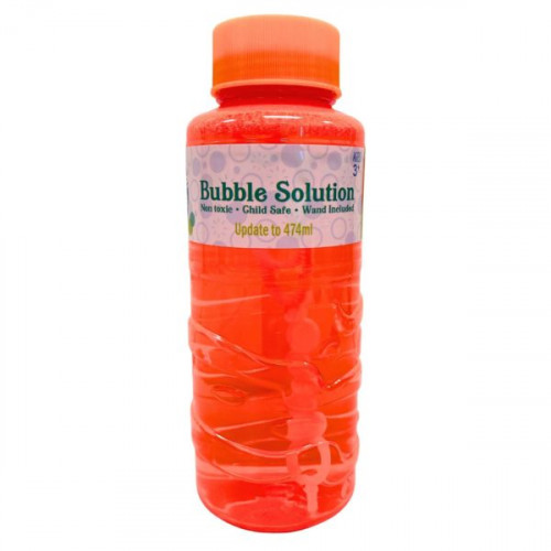 16 Oz Bubble Bottle with Bubble Wand in Assorted Colors 16 Oz Bubble Bottle with Bubble Wand in Assorted Colors