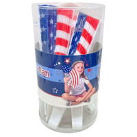 Expressions Americana Hand Fan in Countertop Display