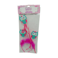 2 Piece Owl Bopper Headband & Wand Set