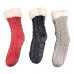 1 Pack Fuzzy Sock with Circular Grips in Assorted Winter Colors 1 Pack Fuzzy Sock with Circular Grips in Assorted Winter Colors