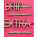 Adama 4 Pack Bling Expressions Silver Barrettes Adama 4 Pack Bling Expressions Silver Barrettes